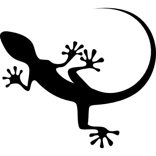 Lizard Icon Flat Graphic Design Vector Art | Getty Images
