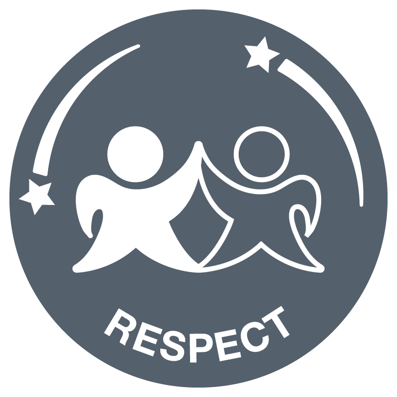 Professional welcome and respect handshake icon Vector Image