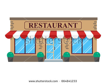 Restaurant Building Icon Stock Vector Art  More Images of 