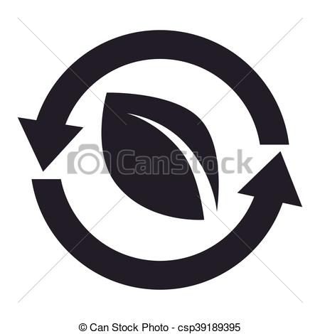 Recycling sign icon Reuse or reduce symbol Vector Image