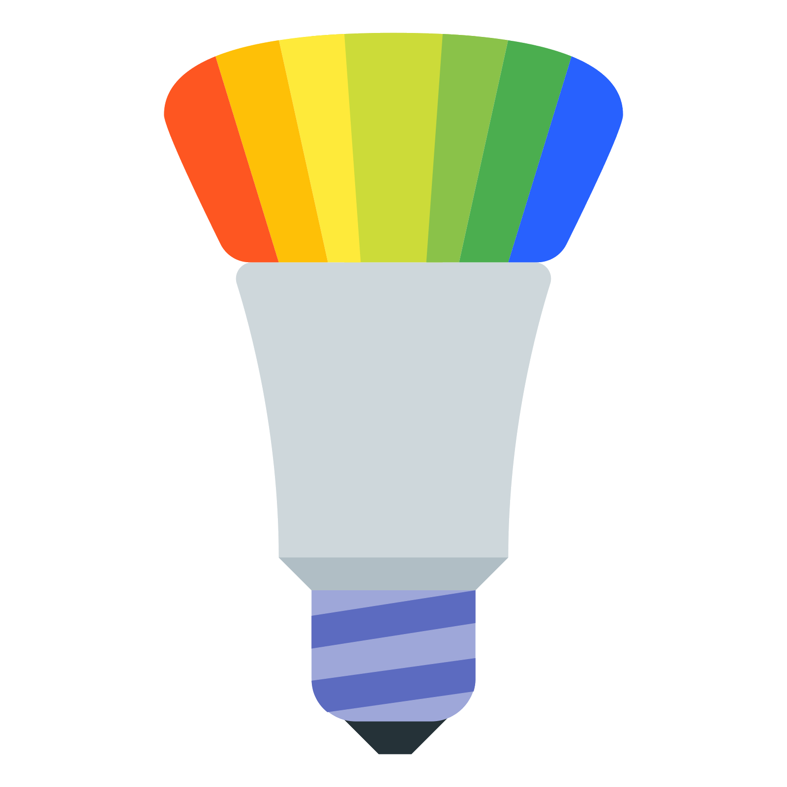 RGB Lamp Icon - free download, PNG and vector