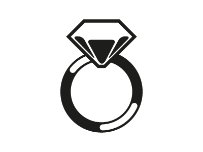 diamond ring icon  Free Icons Download