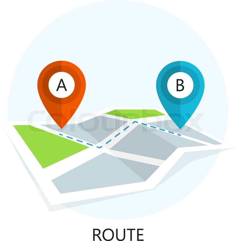 Map route Icons | Free Download