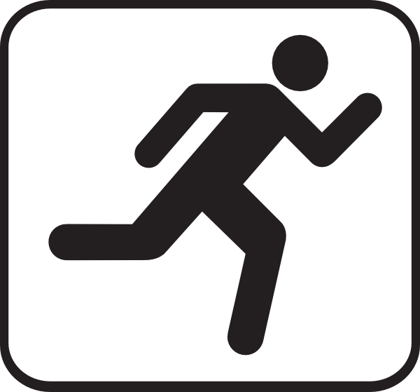 Running Man Icon ~ Icons ~ Creative Market