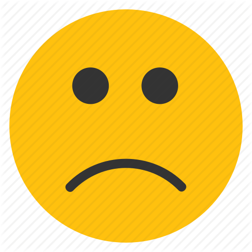 Sad Face Icon - free download, PNG and vector