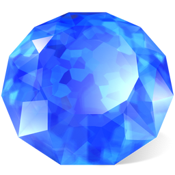 Blue, diamond, gem, gemstone, jewel, sapphire icon | Icon search 