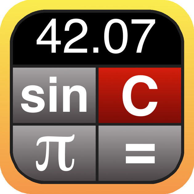 Scientific Calculator Symbol Icon clip art Free vector in Open 