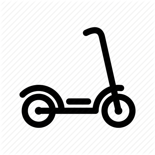 Boy, courier, delivery, logistic, man, package, scooter icon 