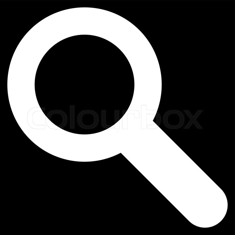 Magnify icon magnifying glass sign search icon Vector Image