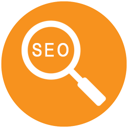 SEO performance graphic in a circle Icons | Free Download