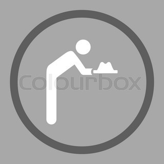 Servant Icon with 1000 Medical Business Symbols Vector Image