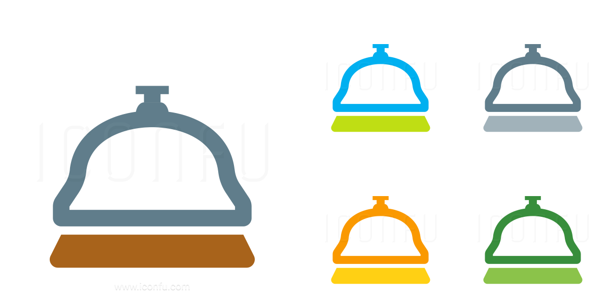 Service bell icon vector clipart - Search Illustration, Drawings 