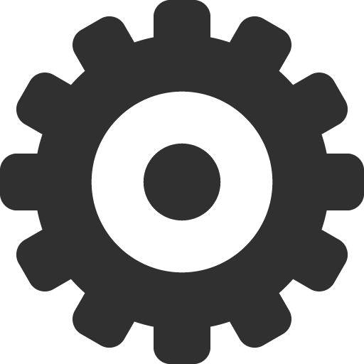Settings cogwheel button - Free interface icons