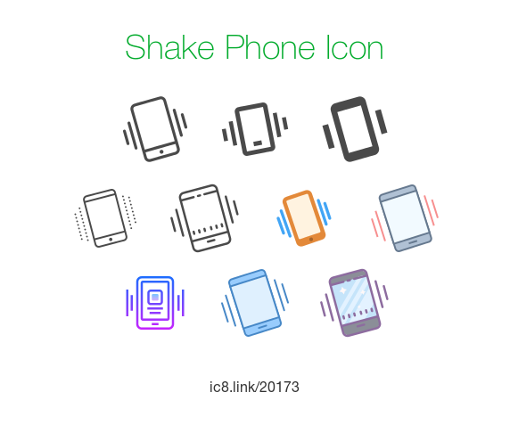 Shake Phone Icon - free download, PNG and vector
