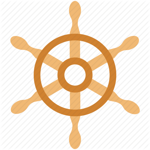 Ship Wheel Icon - free download, PNG and vector