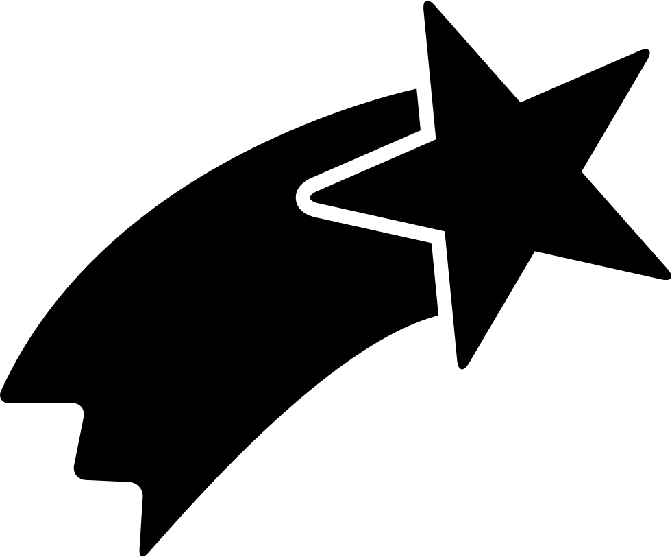 Shooting-star icons | Noun Project
