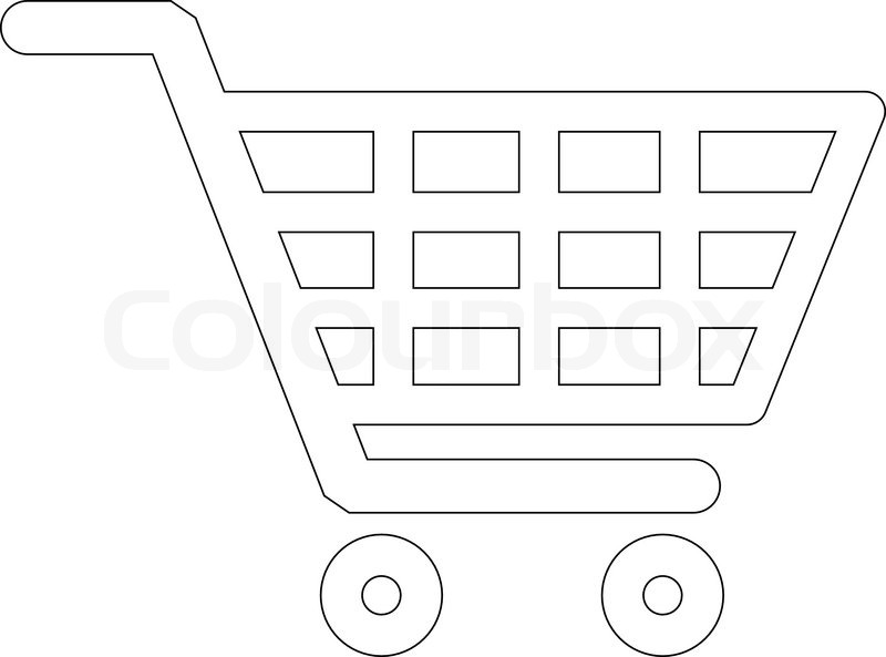 Shopping basket icons | Stock Vector | Colourbox