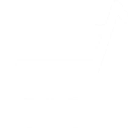 Vector Shopping Cart Icon-White On Orange Royalty Free Cliparts 