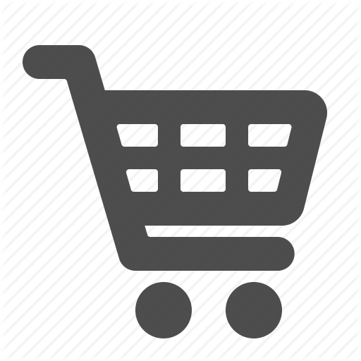 Shopping cart silhouette icon 48x48 pictogram Vector Image