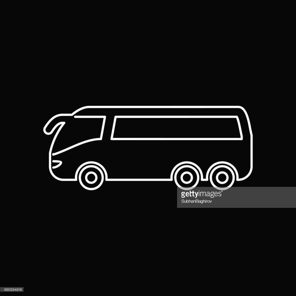 Airport Shuttle Bus Icon Stock Vector - FreeImages.com