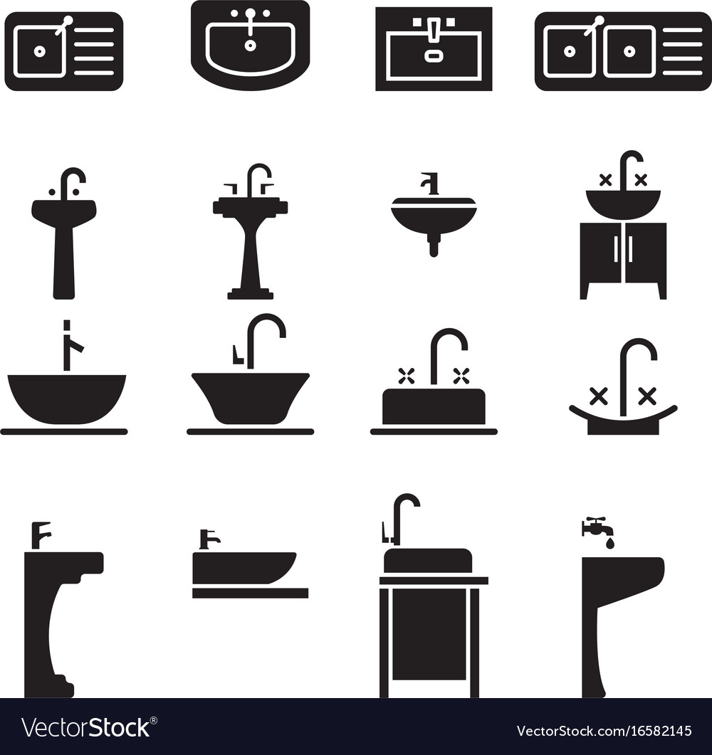 Sink icons | Noun Project