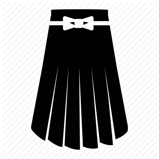 Skirt icon simple style Royalty Free Vector Image