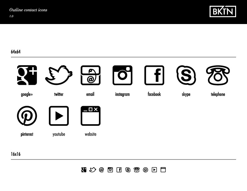 Black skype icon - Free black site logo icons