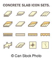 Concrete slab icon Royalty Free Vector Image - VectorStock