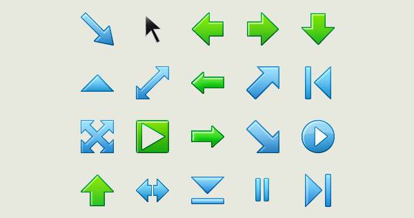 Left Arrow icon vector | Download free