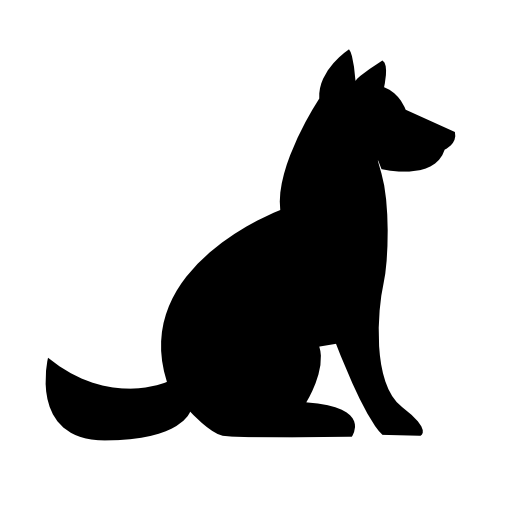 Small dog icon pet face web illustration vectors - Search Clip Art 