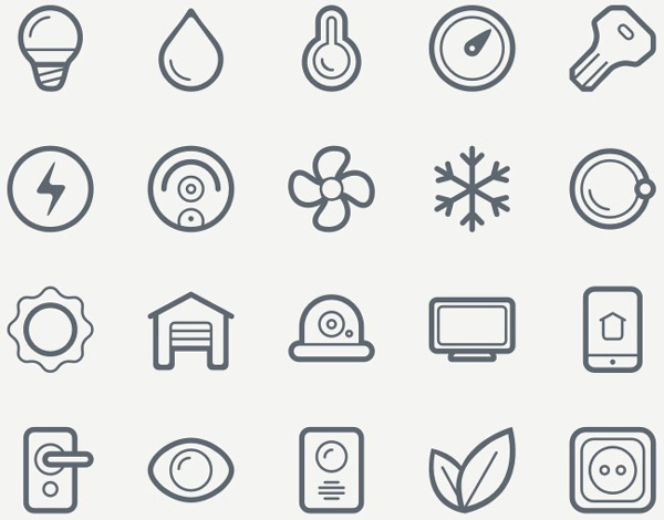 Smart-home icons | Noun Project