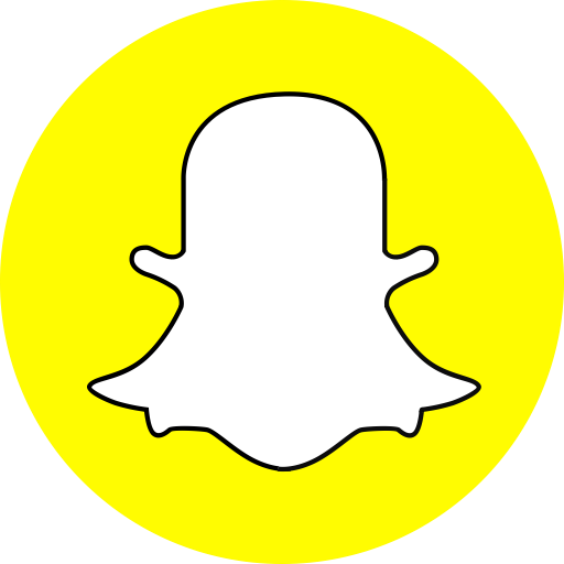 Yellow snapchat 3 icon - Free yellow social icons