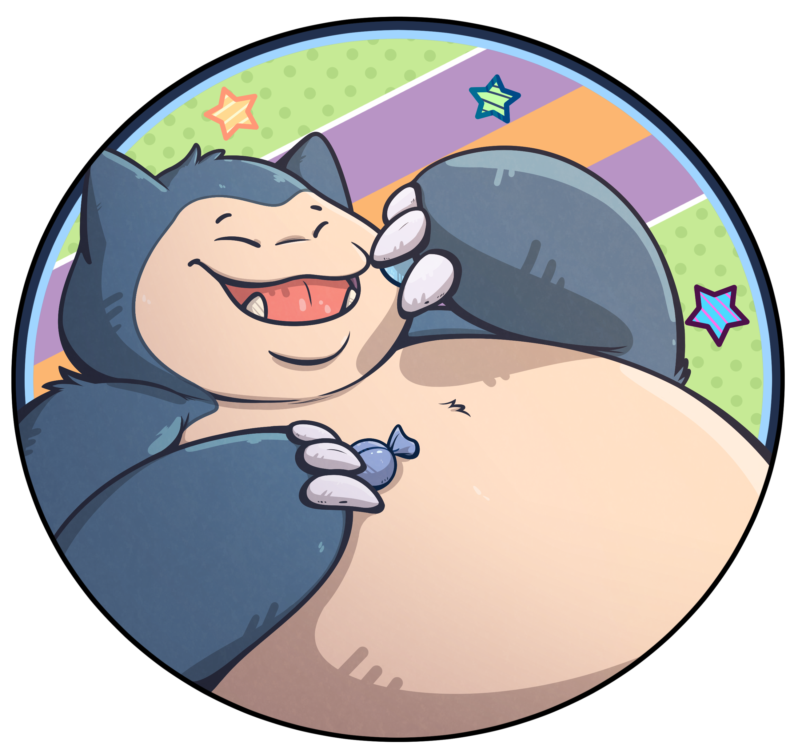 Snorlax by loong lee - Dribbble