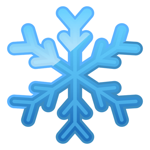 Green flat snowflake icon - Transparent PNG  SVG vector
