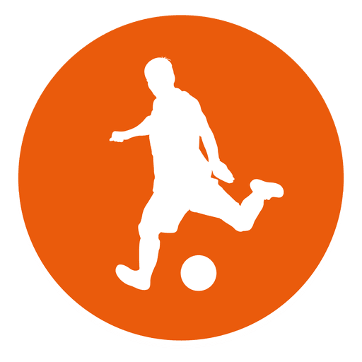 Soccer silhouettes - Vector stencils library | Football 