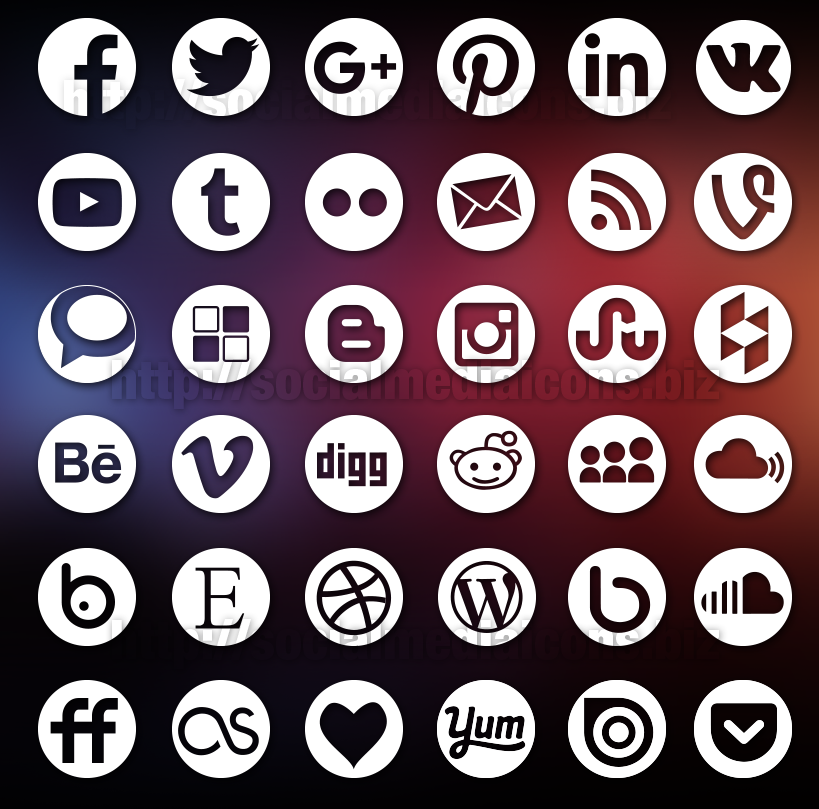20 Free Social Media Icon Sets to Download
