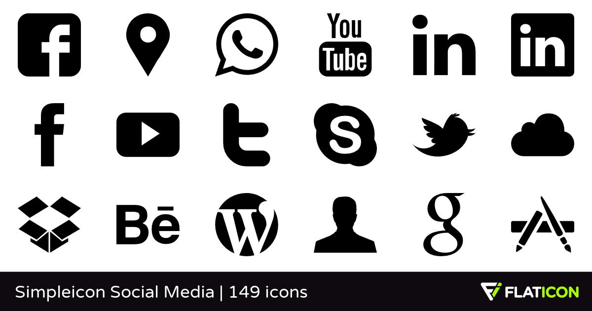 100  Free Social Media Icons Sets - DealBuddy