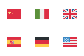 Spain Icon | Flat Europe Flag Iconset | Custom Icon Design