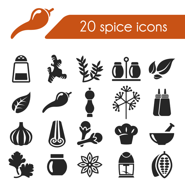 Spice Icons by Si Maclennan - Dribbble