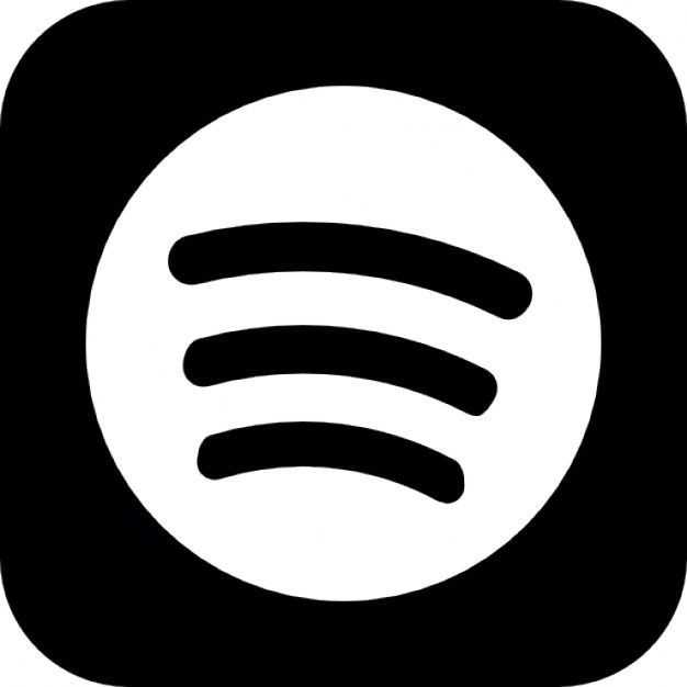 Free black spotify icon - Download black spotify icon
