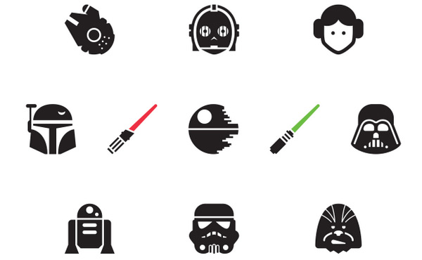 Star-wars icons | Noun Project