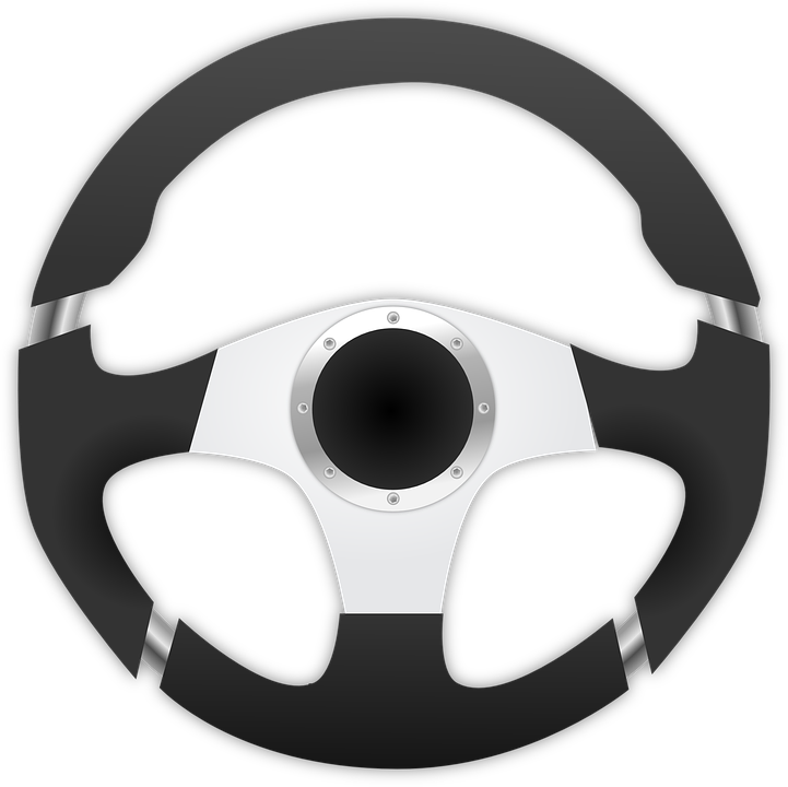 Dark gray steering wheel icon - Free dark gray steering wheel icons