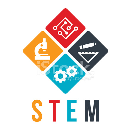 STEM - Science, Technology, Engineering And Mathematics Flat 