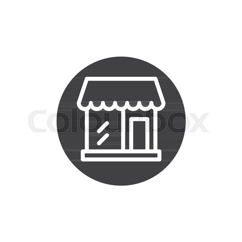 Store Icon Vector Art | Getty Images