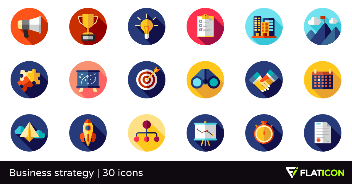 Business-strategy icons | Noun Project