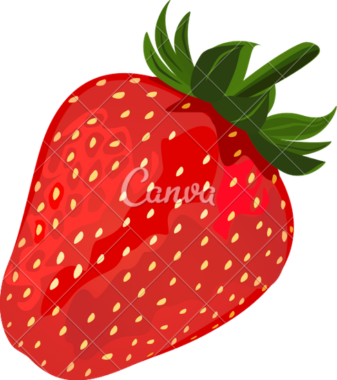 Strawberry Icon. Healthy Food Lifestyle. Fruit Collection 
