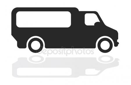 Hot dog street car icon.Vector illustration.  Stock Vector 
