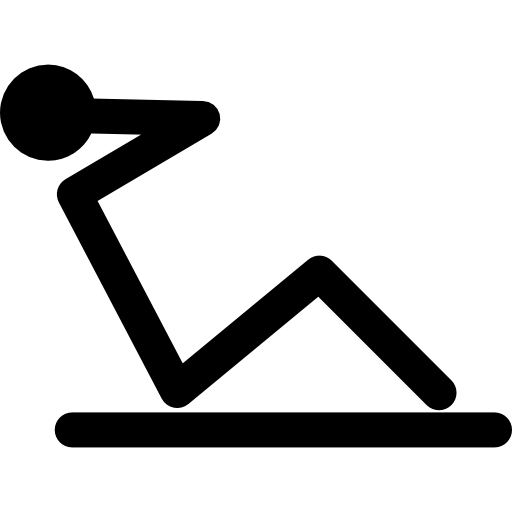 Gymnast In Gym Practicing Strengthen Exercise Vector SVG Icon 
