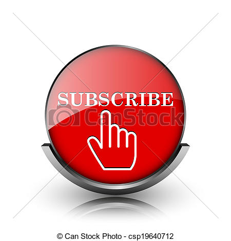 Subscribe button icon illustration design | Stock Vector | Colourbox