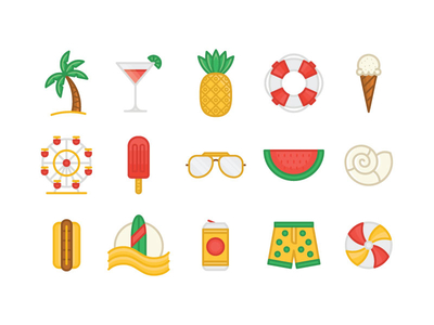 Summer Icons - 6,195 free vector icons